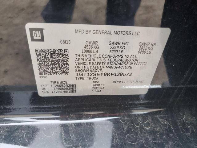 1GT12SEY9KF129573 GMC Sierra K2500 Denali
