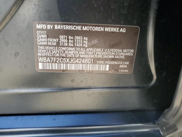 WBA7F2C5XJG424601 BMW 750 Xi