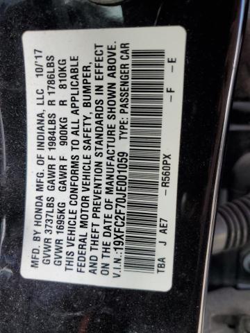 19XFC2F70JE001059 Honda CIVIC EX