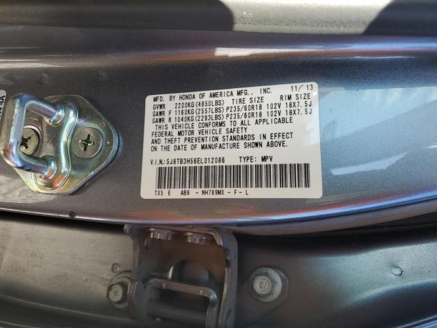 5J8TB3H56EL012086 Acura Rdx Technology