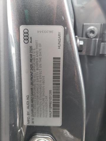 WAUF1GFF6G1031265 Audi S3 Prestige