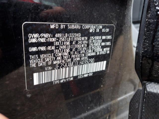 JF2SKAMC0LH499290 Subaru Forester Sport