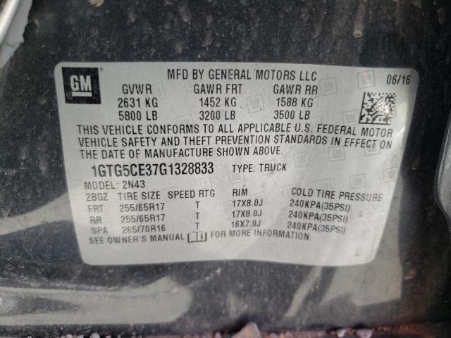 1GTG5CE37G1328833 GMC CANYON SLE