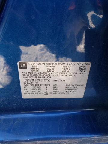 3GTU2NEJ2HG137720 GMC Sierra K1500 Slt