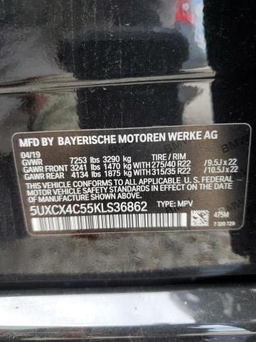 5UXCX4C55KLS36862 BMW X7 Xdrive50i