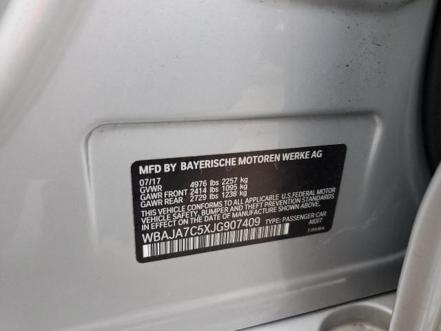 WBAJA7C5XJG907409 BMW 530 XI