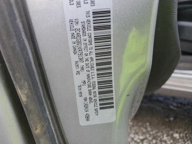 2C4RDGBG1KR791307 Dodge Grand Caravan Se