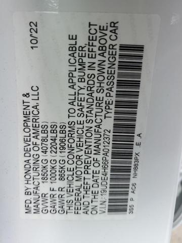 19UDE4H66PA012372 Acura Integra A-spec Tech