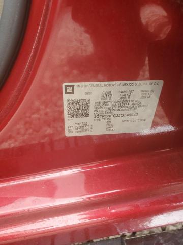 3GTP1NEC2JG549840 GMC Sierra C1500 Slt