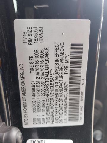 5J6RM4H34GL140671 Honda CR-V LX