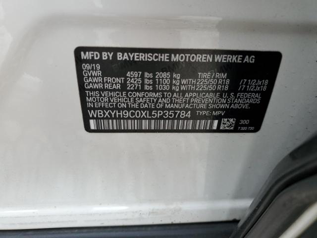 WBXYH9C0XL5P35784 BMW X2 Sdrive28i