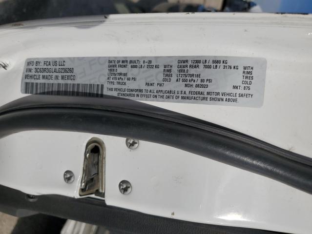 3C63R3GL4LG236260 RAM 3500 Tradesman