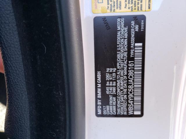WBS4Y9C58JAC86161 BMW M4
