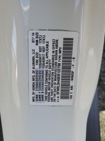 5FNRL5H40EB132798 Honda ODYSSEY EX