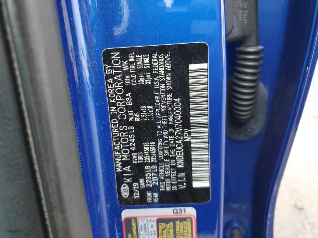 KNDEUCA27M7040004 KIA SELTOS S
