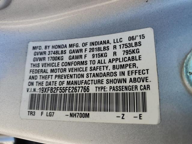 19XFB2F55FE267766 Honda Civic Lx
