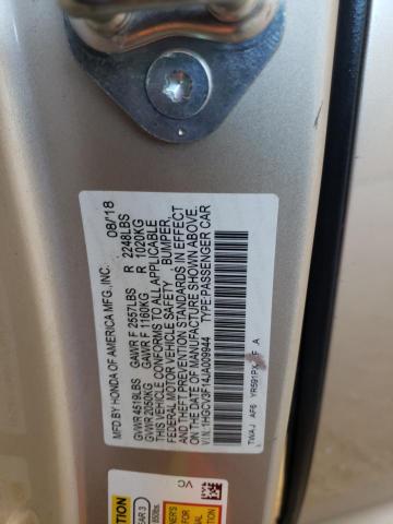 1HGCV3F14JA009944 Honda ACCORD HYBRID