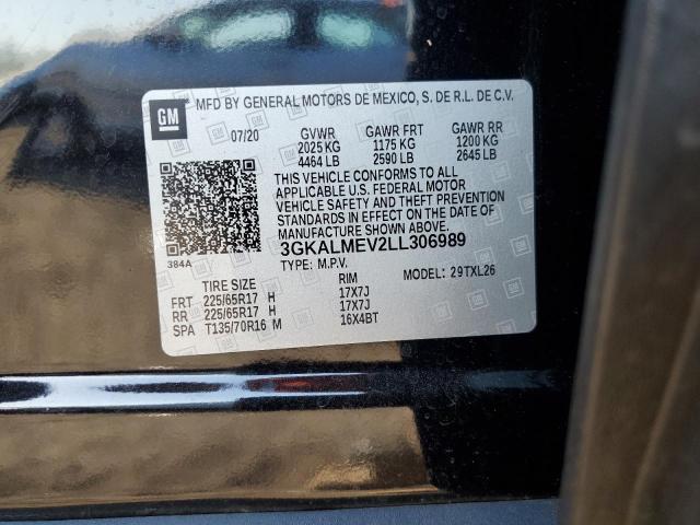 3GKALMEV2LL306989 GMC Terrain Sle