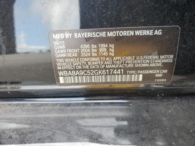 WBA8A9C52GK617441 BMW 320 I