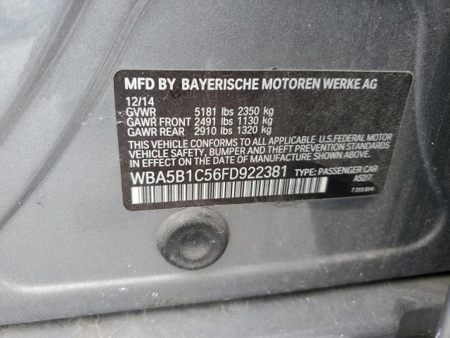 WBA5B1C56FD922381 BMW 535 I