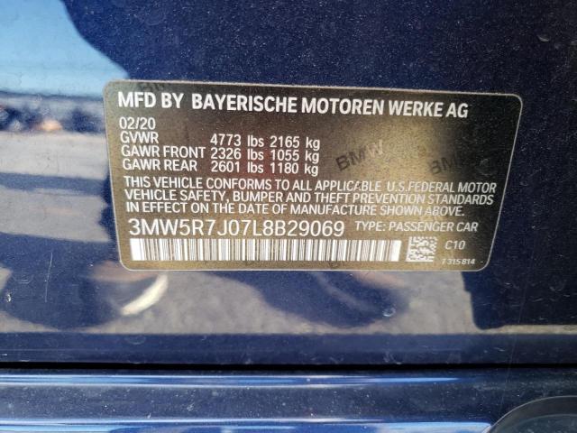 3MW5R7J07L8B29069 BMW 330XI