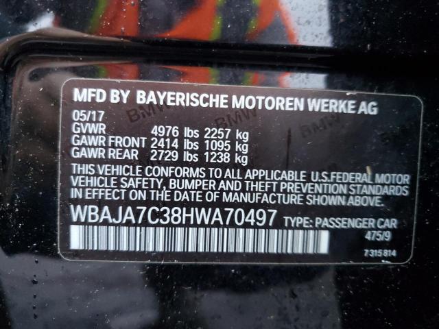 WBAJA7C38HWA70497 BMW 530 XI