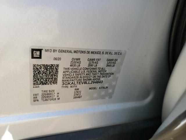 3GKALTEV8LL294843 GMC Terrain Sle