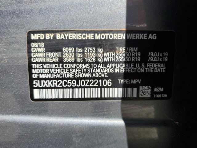 5UXKR2C59J0Z22106 BMW X5 Sdrive35i