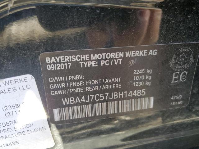 WBA4J7C57JBH14485 BMW 440xi Gran Coupe