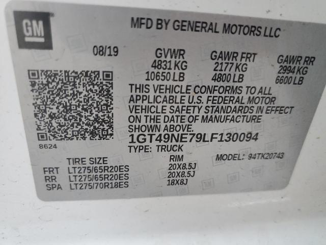 1GT49NE79LF130094 GMC Sierra K2500 Slt