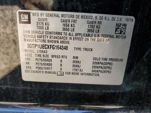 3GTP1UECXFG164348 GMC Sierra C1500 Sle