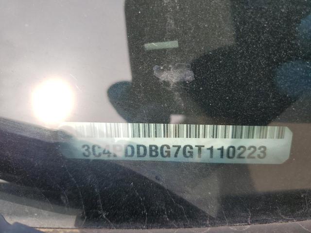 3C4PDDBG7GT110223 Dodge Journey Sxt