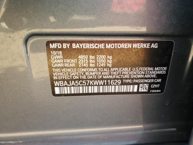 WBAJA5C57KWW11629 BMW 530 I