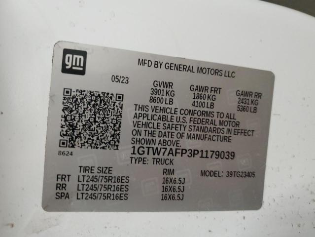 1GTW7AFP3P1179039 GMC Savana G2500