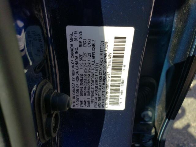 2HKRM4H59FH678437 Honda CR-V EX