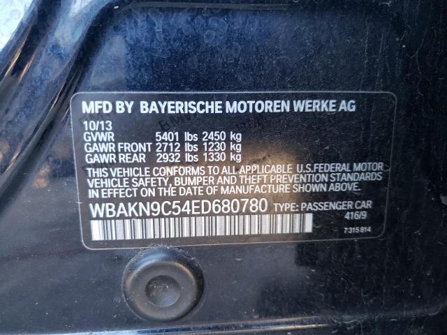 WBAKN9C54ED680780 BMW 550 I