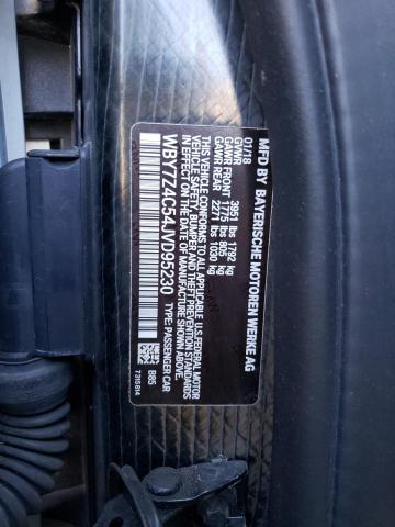 WBY7Z4C54JVD95230 BMW I3 REX