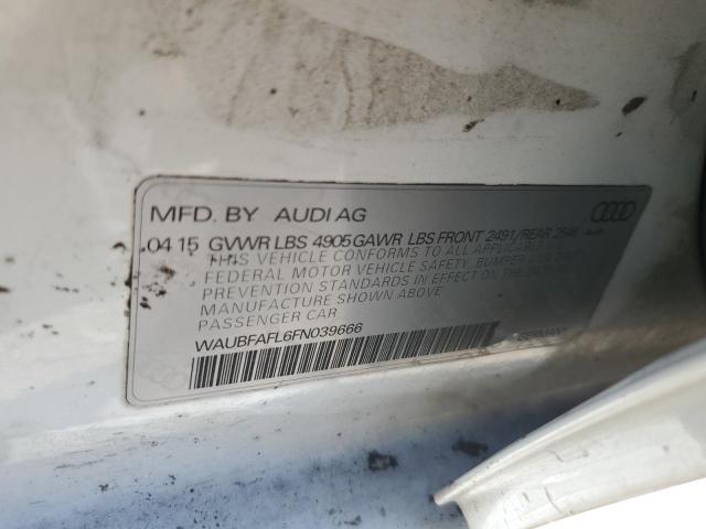 WAUBFAFL6FN039666 Audi A4 PREMIUM