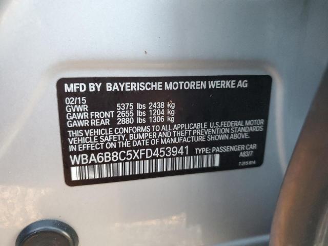 WBA6B8C5XFD453941 BMW 640 Xi Gran Coupe