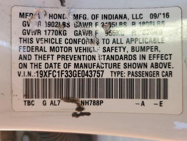 19XFC1F33GE043757 Honda CIVIC EX