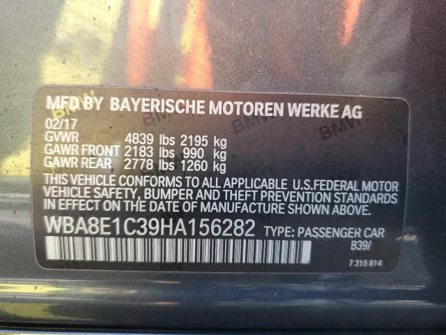 WBA8E1C39HA156282 BMW 330e