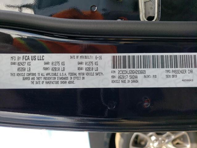2C3CDXJG9GH293669 Dodge Charger Sxt