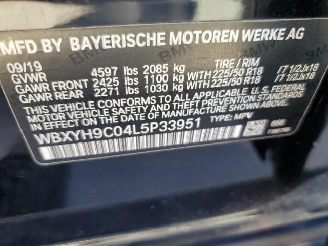 WBXYH9C04L5P33951 BMW X2 Sdrive28i