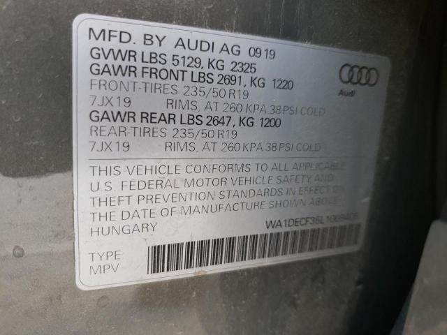 WA1DECF35L1009405 Audi Q3 Premium S Line