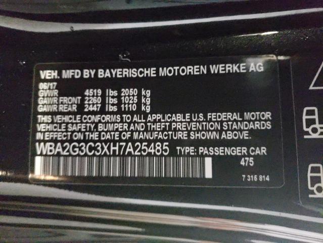 WBA2G3C3XH7A25485 BMW M240XI