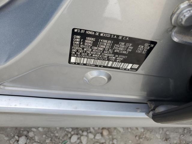 3CZRU6H99KM710218 Honda Hr-v Touring