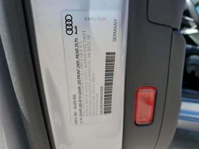 WAUDNCF54KA025906 Audi A5 Premium S Line