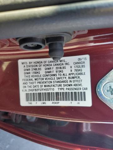 2HGFB2F57FH557710 Honda Civic Lx