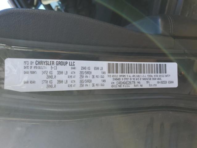 1C4RDHAGXEC291778 Dodge Durango Sxt