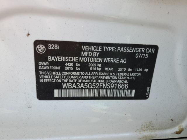 WBA3A5G52FNS91666 BMW 328 I